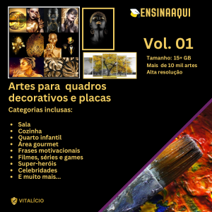 Pacote de Imagens para Quadros Decorativos